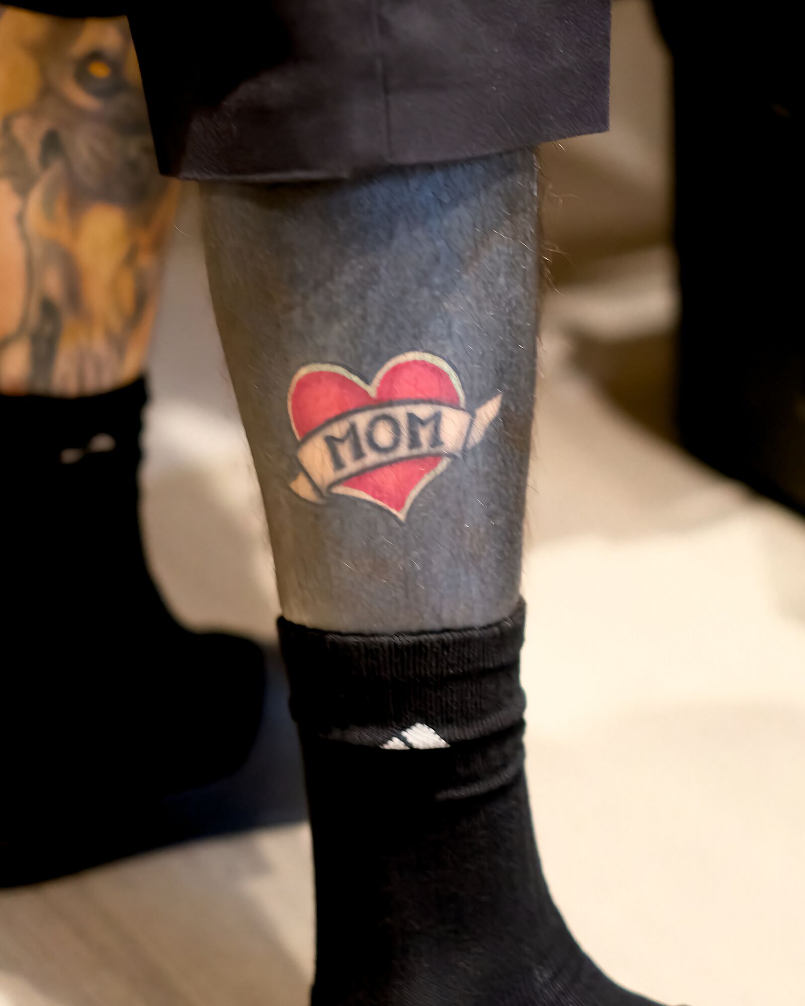 Mom tattoo on Christian Maheux Toronto x1506x