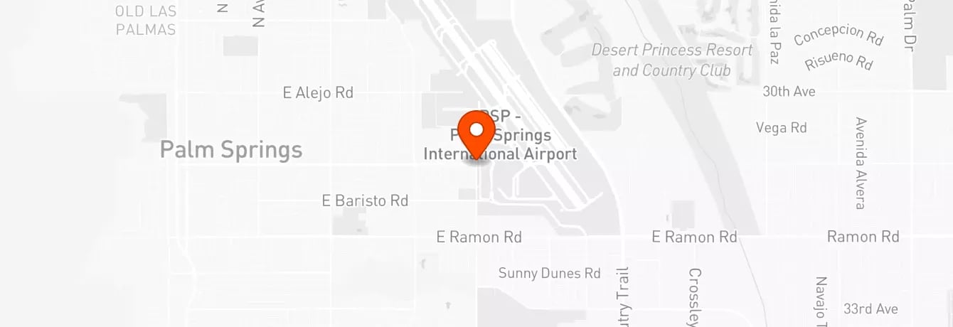 Steven Pabst Palm Springs location map