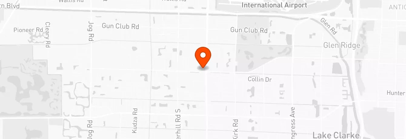 Geoff Carter location map
