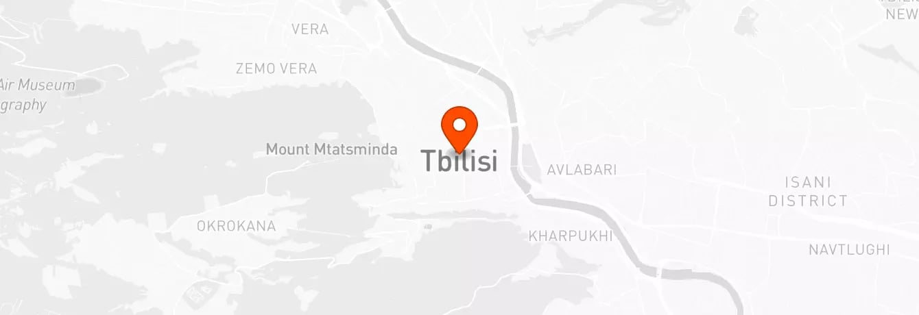 Tbilisi Tattoo Community location map