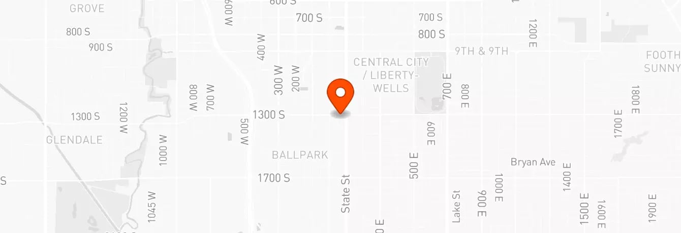 Ben location map