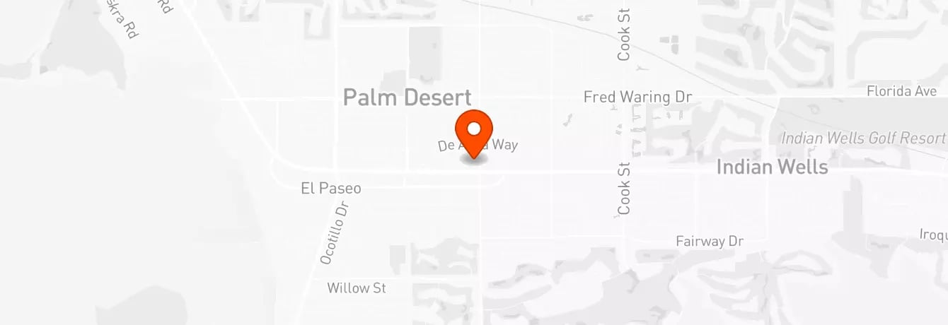 Palm Desert Tattoo Co. location map