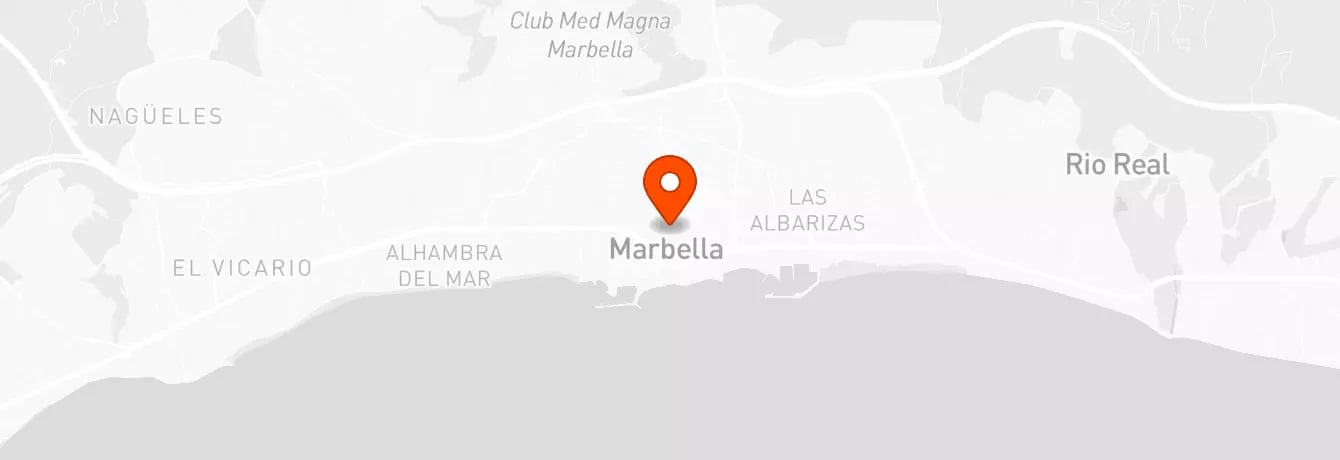 MARBELLA TATTOO BOOKING location map