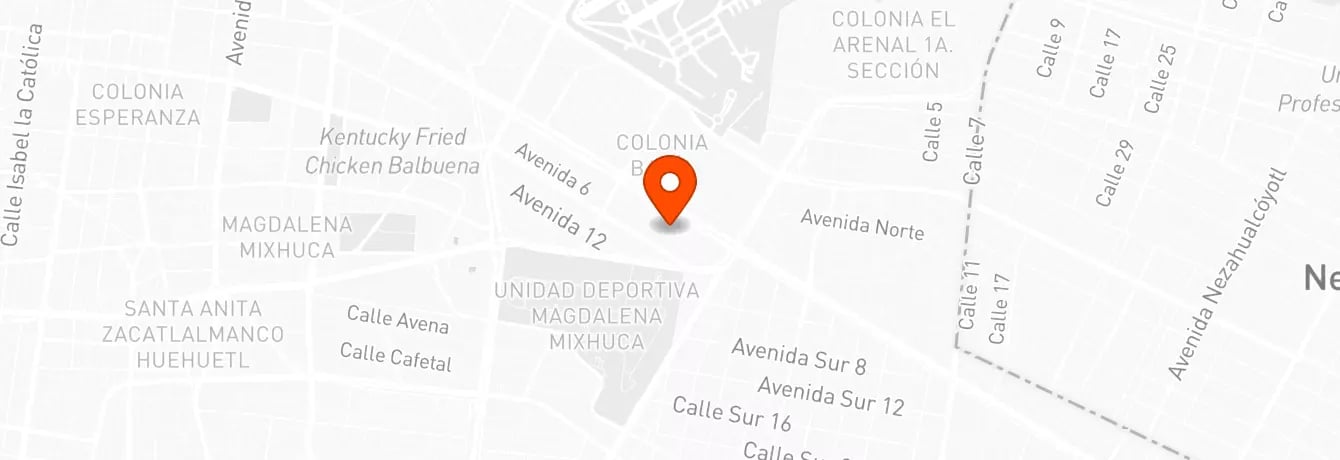Meza Cruz location map